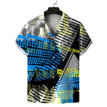 Load image into Gallery viewer, Short Sleeve Fashion Printed Shirt Men's Clothing