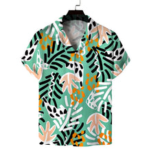 Load image into Gallery viewer, Short Sleeve Fashion Printed Shirt Men's Clothing
