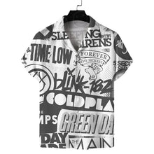 Load image into Gallery viewer, Short Sleeve Fashion Printed Shirt Men's Clothing